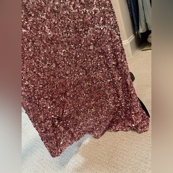 Dress The Population Sequin Gown-Small - Picture 6 of 9